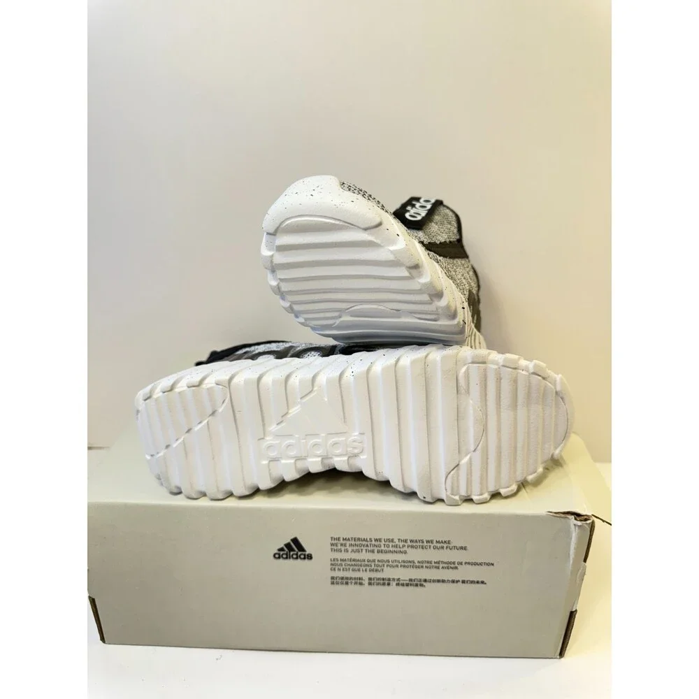 adidas Kaptir 3.0 Sneaker - Unisex Kids Shoes, Grey/White US 7 Youths